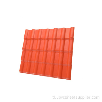 ASA UPVC Roofing tile sheet na kulay na pinahiran na anti-load